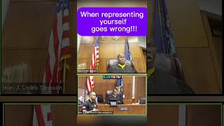 When representing yourself goes wrong with Judge Simpson  Courtroom Consequences 🥸😳😬 [upl. by Darwen]