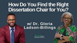 How to Find the Right Dissertation Chair for You shorts [upl. by Aihsilat]