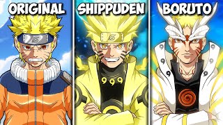 All Naruto Uzumakis Forms in Naruto Series Sage Mode Baryon Mode Future Form [upl. by Ateekal]