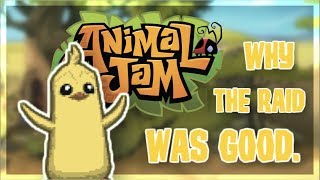 WHY THE QUACKITYHQ RAID WAS GOOD FOR ANIMAL JAM [upl. by Iblehs791]