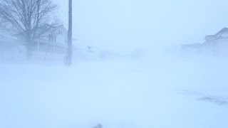 Incredible Blizzard Conditions [upl. by Lotta]