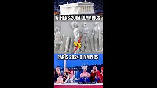 Athens GREECE VS Paris FRANCE Olympic opening ceremonies [upl. by Joseph229]