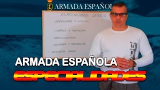 FAS ESPAÑOLAS  ESPECIALIDADES ARMADA de TROPAMARINERIA by XIIDoce [upl. by Davie290]