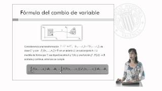 Cambio de variable en integrales múltiples Coordenadas polares   UPV [upl. by Mateo448]