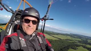 Fresh Breeze XLight Paramotor tandem trike Hjo Sweden [upl. by Eradis]