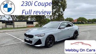 The Ultimate Review Of The 2022 BMW 230i Coupe bmw230 [upl. by Joice]