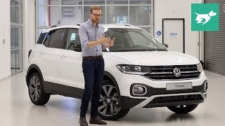 Volkswagen TCross SUV 2019 review walkaround [upl. by Pelmas287]