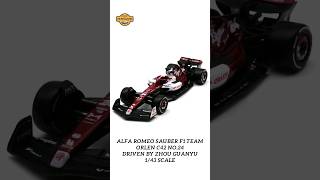 Alfa Romeo ORLEN C42 No24 Zhou Guanyu 143 Scale f1cars formula1 bburago [upl. by Durrace]