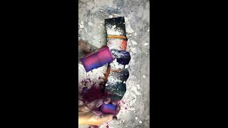 MultiColored Gym Chalk w Shards Short [upl. by Arreyt]