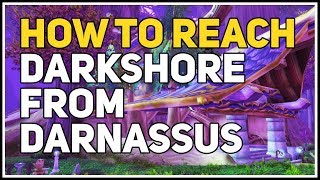 How to reach Darkshore from Darnassus WoW Classic [upl. by Abita150]