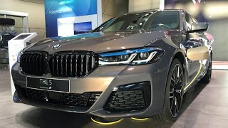 2021 BMW 545e xDrive G30 LCI in Alvitgrau Metallic [upl. by Vez133]