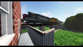 Railfanning in Minecraft Immersive Railroading 18 [upl. by Alaric]