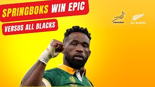 Springboks Beat All Blacks in Epic Ellis Park Clash 3127 in a NailBiting Showdown [upl. by Trace]