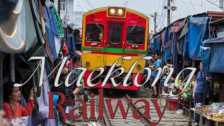 Damnoen Saduak Floating Market  Train Ride to the Floating Market Boats [upl. by Yorick111]