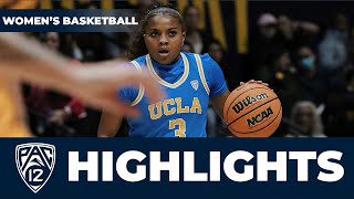 No 16 UCLA vs Cal  Game Highlights  College Womens Basketball  202223 Season [upl. by Acinomal]