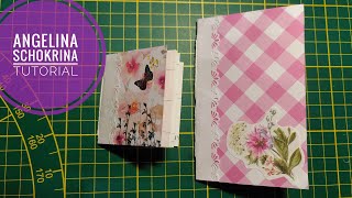 Notizbuch aus Restpapier und Altpapier  Upcycling [upl. by Basia]