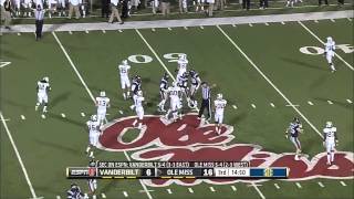 11102012 Vanderbilt vs Ole Miss Football Highlights [upl. by Karlee73]