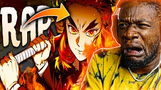 RUSTAGE RAPPIN RAPPIN  RENGOKU RAP  quotOver For Youquot  RUSTAGE ft Johnald Demon Slayer REACTION [upl. by Otrebmuh]