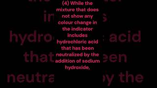 ACIDS BASES AND SALTS EXERCISES 4partclass 7 chapter 5 ncertsciencecbseclass7chemistryshorts [upl. by Llednov]