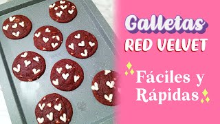 Red Velvet Cookies Recipe  Quick and Easy Chewy Cookies 💖 Without Mixer [upl. by Hinman195]