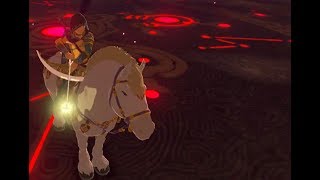 Zelda Breath of the Wild  Fight Calamity Ganon TOO LATE Invisible Ganon [upl. by Samohtnhoj]