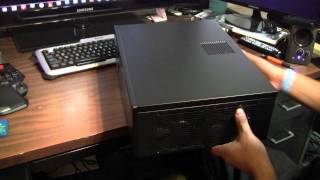 Silverstone Grandia GD05B Black HTPC mATX Computer Case [upl. by Ihab821]