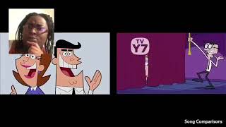 Reaction to Fairly OddParents theme song [upl. by Thalia]