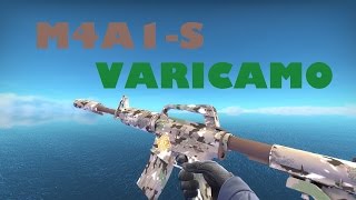 CSGO M4A1S Varicamo Gameplay [upl. by Treblih]