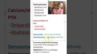 Pharmacology Treat Osteoporosis viva [upl. by Eedyah]