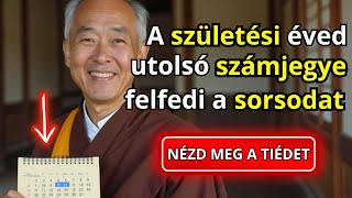 Sürgős A születési éved utolsó számjegye rejti a sorsodat  Buddhista tanítások [upl. by Lrub]