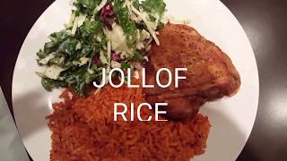 HOW TO COOK JOLLOF RICE Jollofrice ALOTABITOFCOOKING [upl. by Ahsienet]