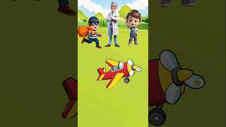 Mera Chhota Hai aeroplane cartoon animation shorts [upl. by Sedberry155]