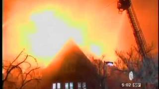 Detroit Paul Robeson Academy fire [upl. by Etnuahs202]