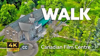 Walking Windfields Estate Home of the Canadian Film Centre 4K CC [upl. by Flosser]