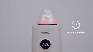 Papablic bottle warmer pro instruction video [upl. by Anayd159]