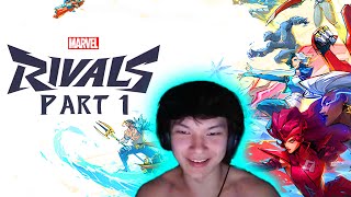 Sinatraa Plays Marvel Rivals with Friends 6v6 PvP  PART 1 [upl. by Prior]