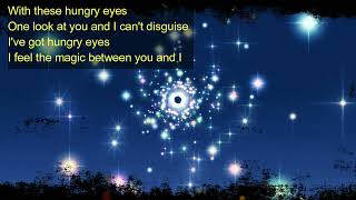 hungry eyes Eric Carmen lyrics letra [upl. by Lihp]