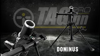 quotDominusquot mortar aiming and correction test 1  Short distance [upl. by Atinob]