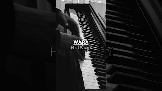 Hardi Salami  Wara 🖤 piano pianocover music [upl. by Kcirted]