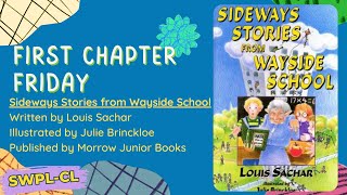 First Chapter Friday  Sideways Stories From Wayside School [upl. by Iong]