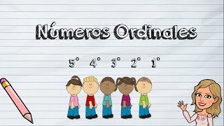 Números Ordinales [upl. by Akinad236]