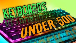 4 Best keyboards under 500 rs best keyboards 2024 [upl. by Ing]