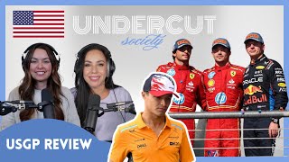 USGP Review Lando Norris vs Turn 1 and Max Verstappen [upl. by Yrak893]