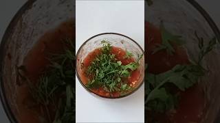 Spicy Tomato ketchup Chutney ASMR tomato chutny tomatochutney tomatosauce kisan sauce [upl. by Freya324]