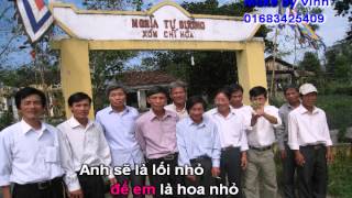 loi nho vao doi  karaoke [upl. by Belia]