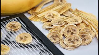 How to Dehydrate Bananas [upl. by Narik290]