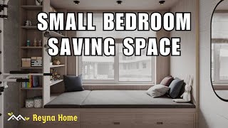 Space Saving Ideas For Small Bedroom [upl. by Adirahs]