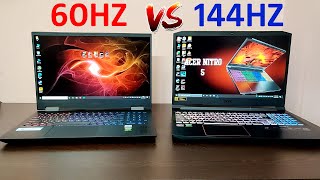 60hz vs 144hz in Valorant 100 FPS Game  100 FPS in 60hz Display [upl. by Shel714]