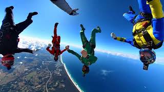 Downunder Dynamics 5 way Vertical skydiving camp [upl. by Arebma]