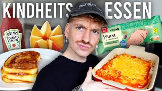 1 Tag Essen wie in meiner Kindheit Vegan Edition [upl. by Tnarg]